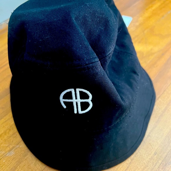 Anine Bing Cami Bucket Hat Monogram XS/S Sold Out - Picture 1 of 3